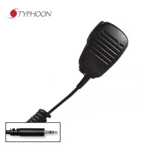 Shoulder mic, paddle mic, 3.5mm threaded connector