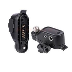 Motorola Adaptor 250-TY-0R7-2 w/2.5 & 3.5MM ports for use with M1 connector